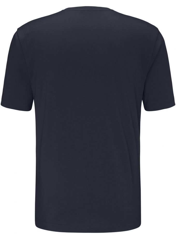 T-SHIRT ΜΠΛΟΥΖΑ Fynch Hatton FH20S022 T-Shirt logo Μπλε