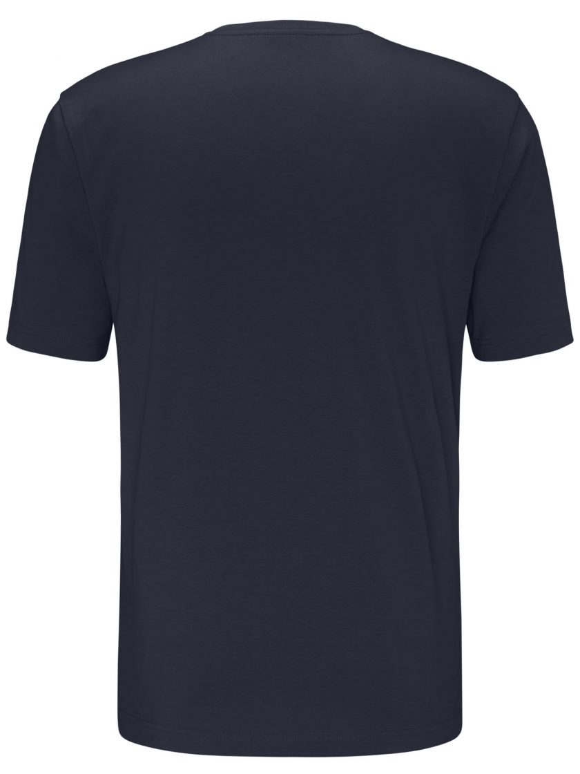 T-SHIRT ΜΠΛΟΥΖΑ Fynch Hatton FH20S022 T-Shirt logo Μπλε 2