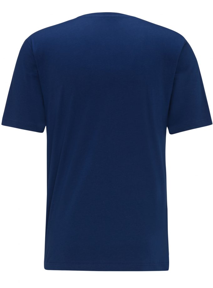 T-SHIRT ΜΠΛΟΥΖΑ Fynch Hatton FH20S023 T-Shirt Elephant print Μπλε