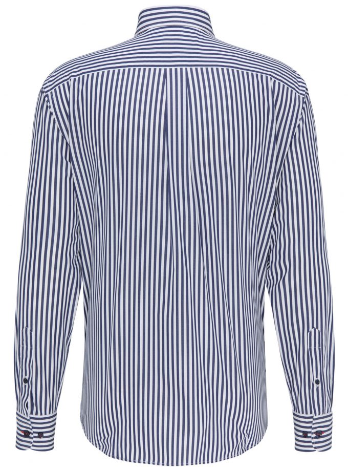 ΠΟΥΚΑΜΙΣΟ Fynch Hatton FH20S025 navy stripe Μπλε