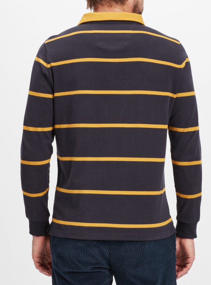 Sweatshirt Fynch Hatton FH21W010 halfzip jersey Blue