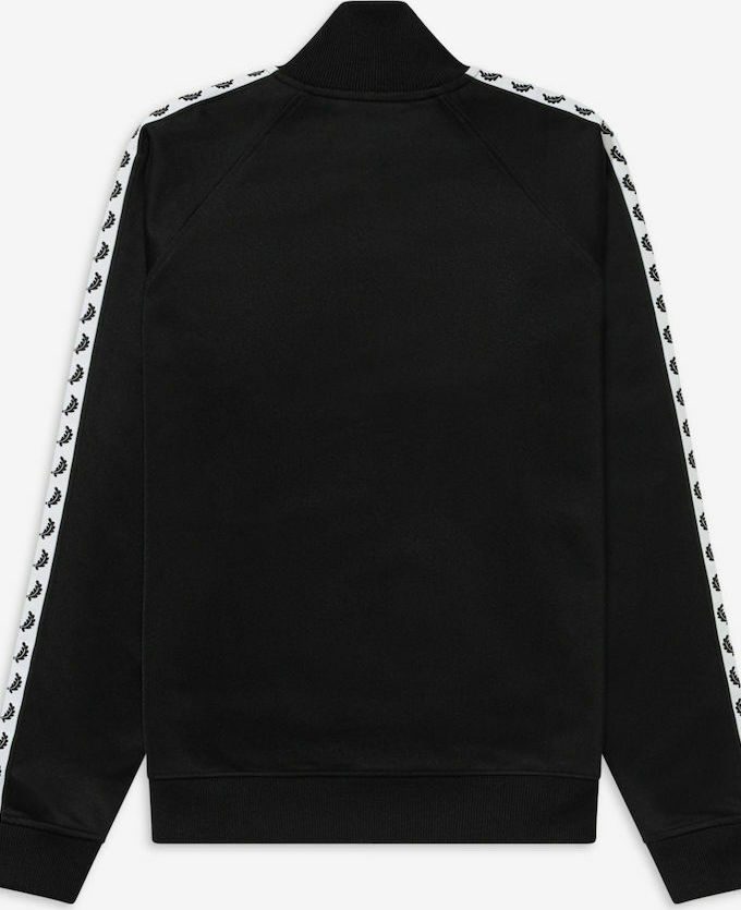 ΖΑΚΕΤΑ Fred Perry FP22W002 Taped Track Jacket Μαύρο