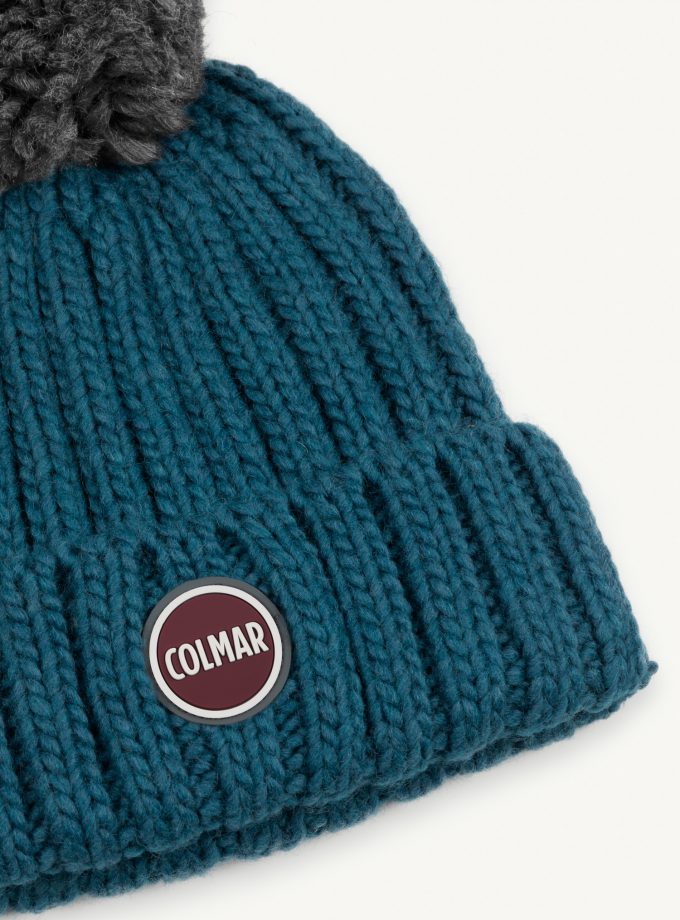 ΚΑΠΕΛΟ - ΤΡΑΓΙΑΣΚΕΣ Colmar COLMAR CO21W004 UNISEX ΣΚΟΥΦΙ ΜΕ ΠΟΜΠΟΜ Πράσινο