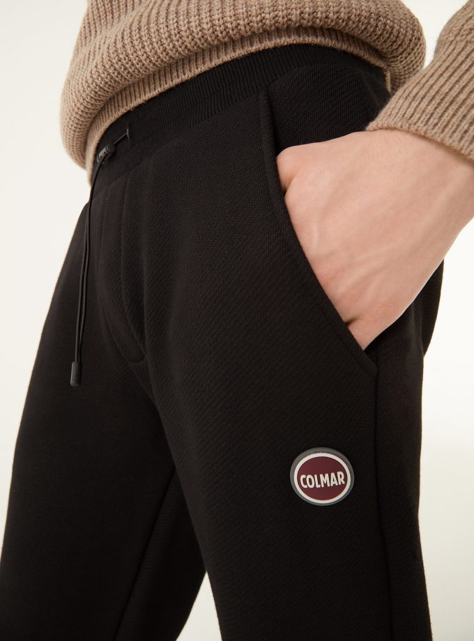 ΠΑΝΤΕΛΟΝΙ Colmar COLMAR CO21W002 BRUSHED FLEECE TROUSERS Μαύρο