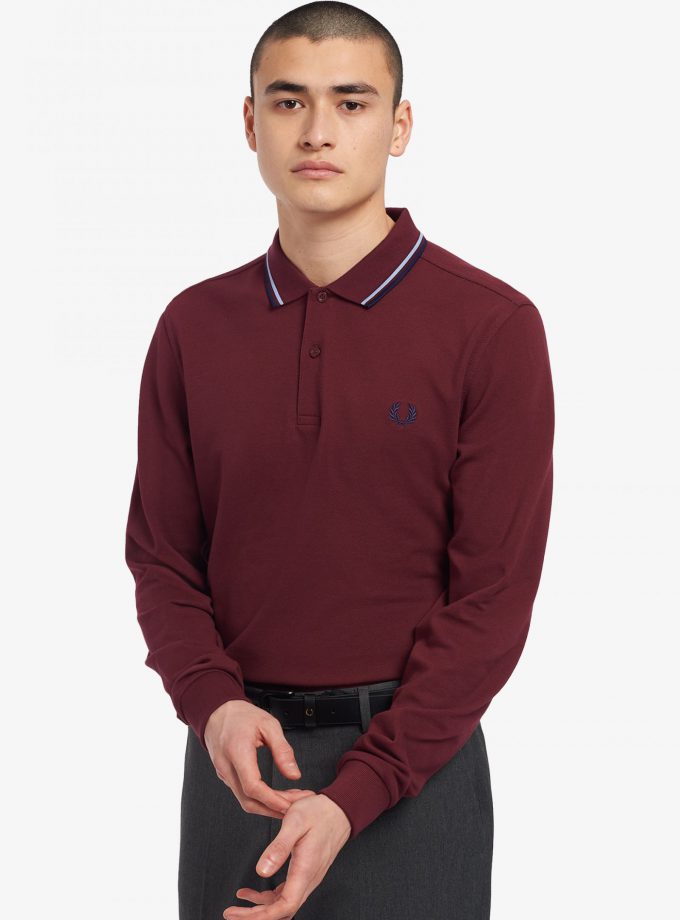 POLO ΜΠΛΟΥΖΑ Fred Perry FP22W004 polo piquet Μπορντό