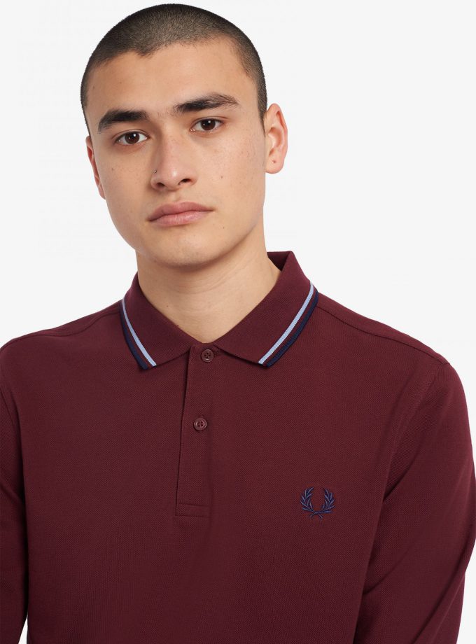 POLO ΜΠΛΟΥΖΑ Fred Perry FP22W004 polo piquet Μπορντό