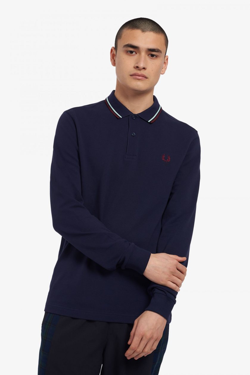 POLO ΜΠΛΟΥΖΑ Fred Perry FP21W005 Polo Piquet Μπλε 5