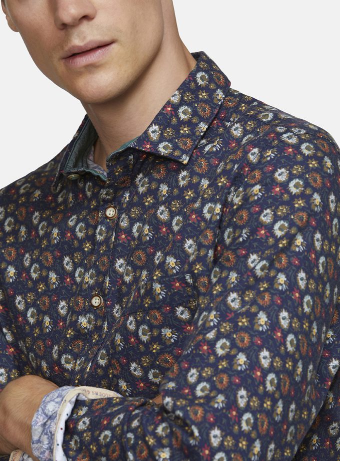 shirt Colours&Sons CS19W001 Blue