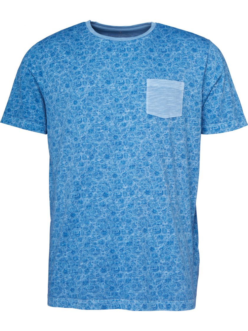 T-Shirt Μπλούζα Fynch Hatton FH22S019 G-dyed Print