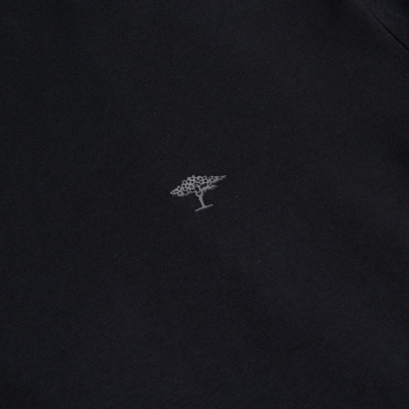 T-Shirt Μπλούζα Fynch Hatton FH22S017 Basic Black 3