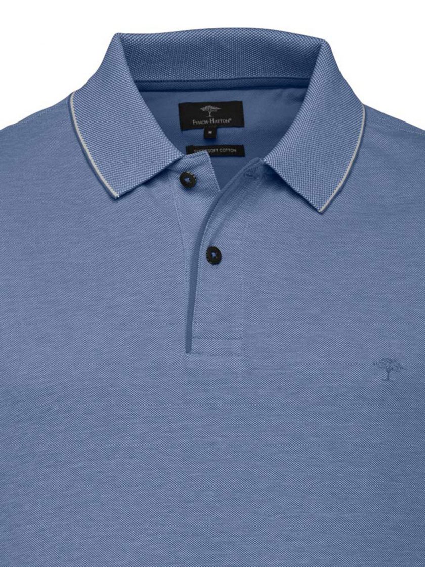Polo Μπλούζα Fynch Hatton FH22S021 Washed 2