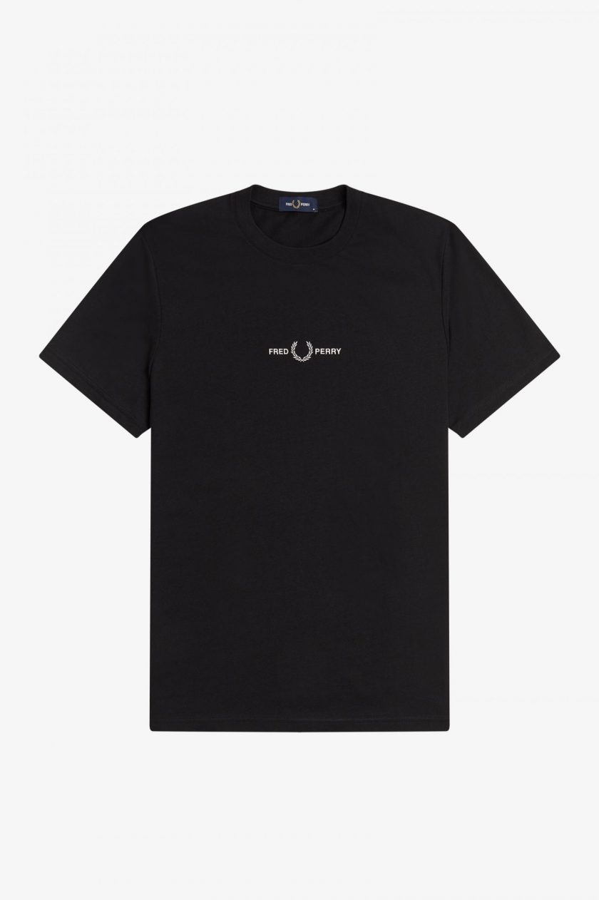 T-SHIRT ΜΠΛΟΥΖΑ Fred Perry FP22S008 Embroidered 3