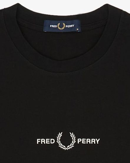 T-SHIRT ΜΠΛΟΥΖΑ Fred Perry FP22S008 Embroidered 4