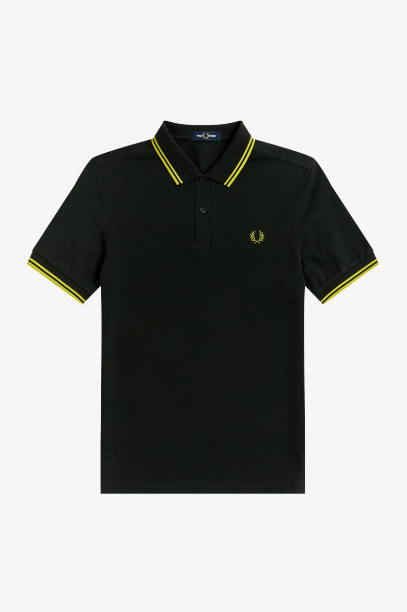 POLO ΜΠΛΟΥΖΑ Fred Perry FP22S005 BRITGREEN/CITRON