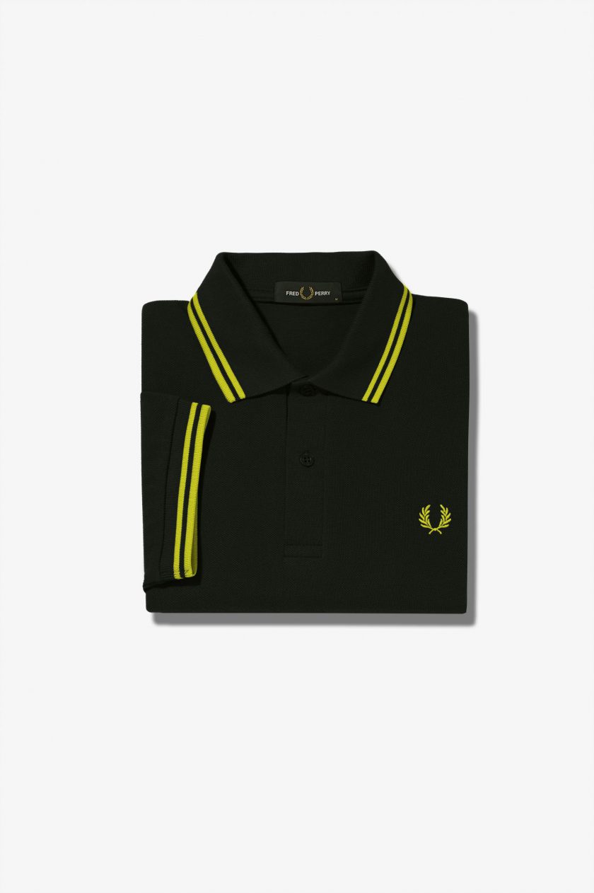 POLO ΜΠΛΟΥΖΑ Fred Perry FP22S005 BRITGREEN/CITRON 2