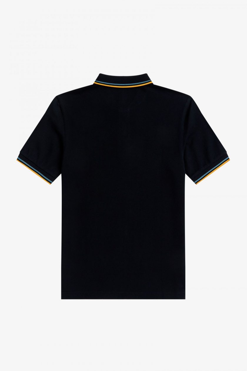 POLO ΜΠΛΟΥΖΑ Fred Perry FP22S006 NAVY/ASHBLUE/GLD 3