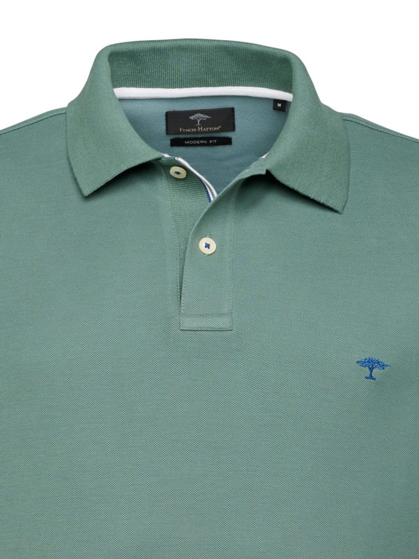 Polo Μπλούζα Fynch Hatton FH22S029 Modern Fit Mojito 3