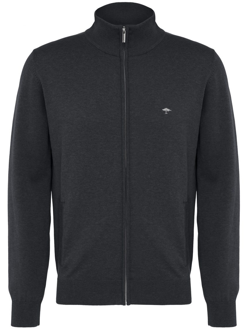 Ζακέτα Fynch Hatton FH22W029 Superfine 3plycotton Charcoal