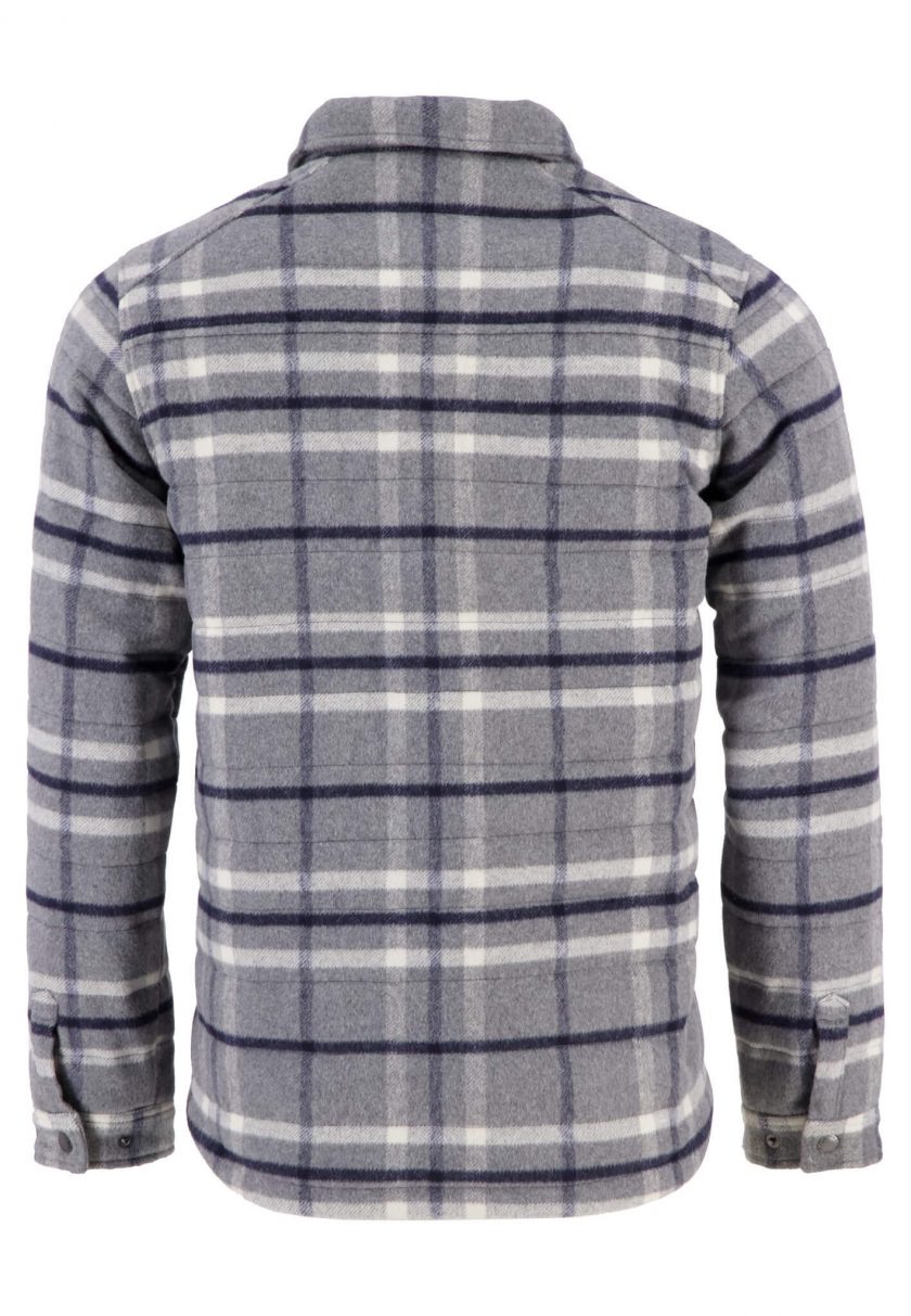 Overshirt jacket Fynch Hatton FH22W042 Check grey 2