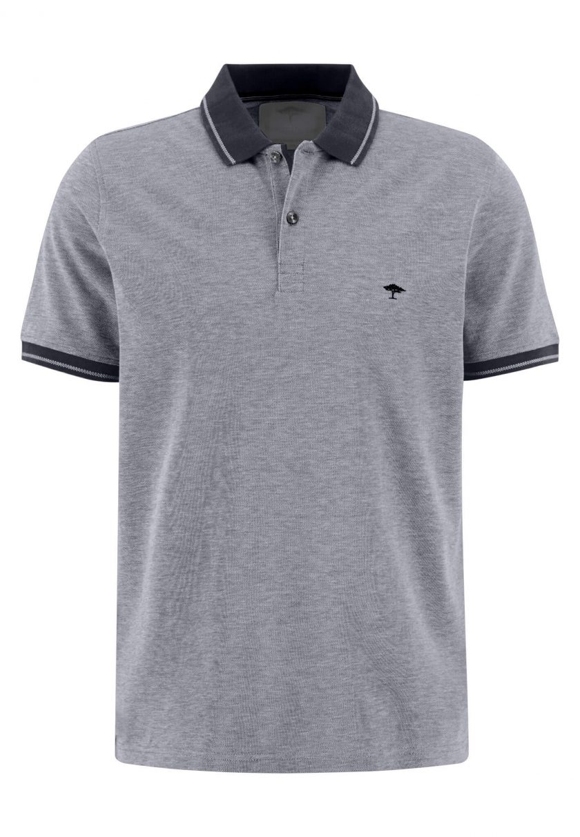 Polo Μπλούζα Fynch Hatton FH23S012 Two Tone Navy