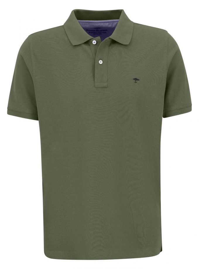 Polo Μπλούζα Fynch Hatton FH23S010 Dusty Olive