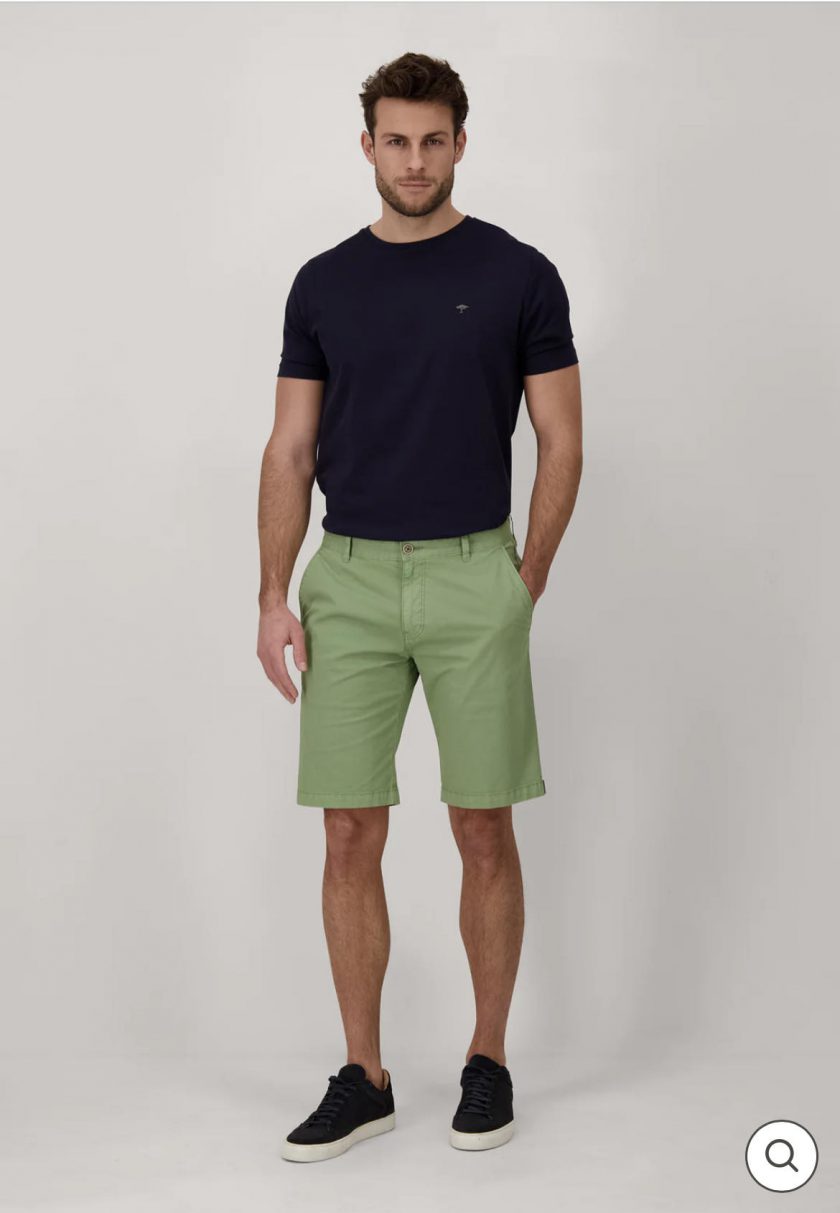Βερμούδα Fynch Hatton FH23S021 Casual Cotton Shorts Spring Green 4