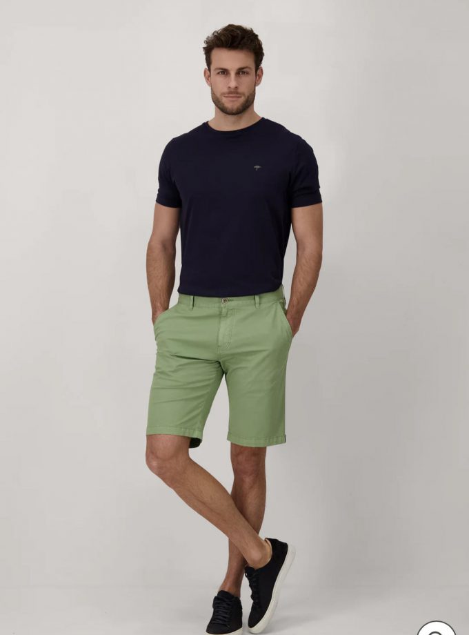 Βερμούδα Fynch Hatton FH23S021 Casual Cotton Shorts Spring Green
