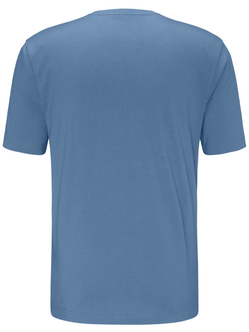 T-Shirt Μπλούζα Fynch Hatton FH23S023 Basic Pacific 2
