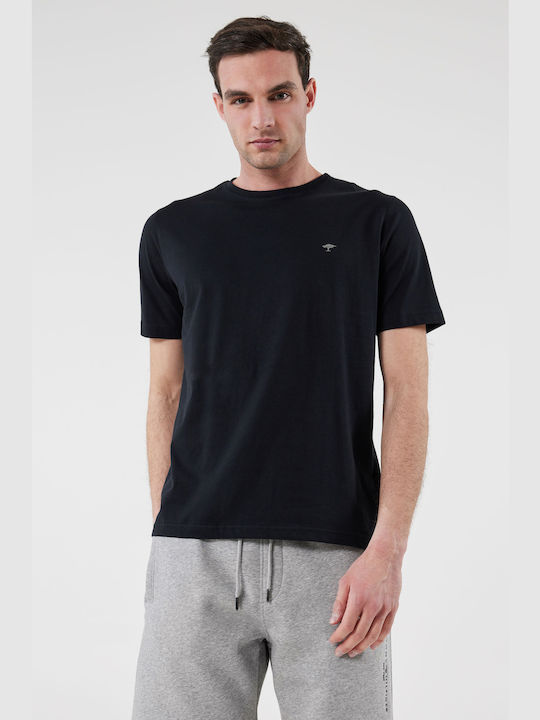 T-Shirt Μπλούζα Fynch Hatton FH23S027 Basic Black 3