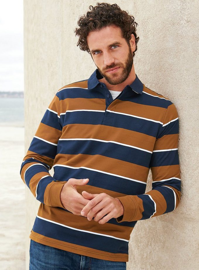 Μπλούζα Fynch Hatton FH23W005 Rugby Polo Navy