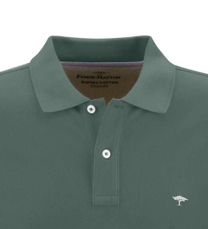 Μπλούζα Fynch Hatton FH23W004 Polo Sage Green