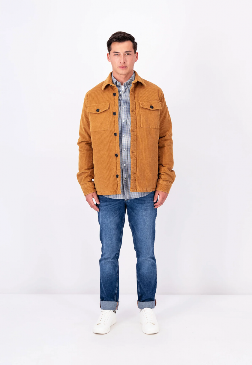 Corderoy jacket Fynch Hatton FH23W029 Camel 3
