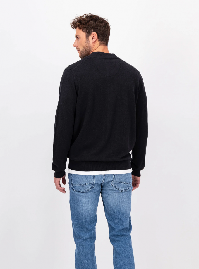 Ζακέτα Fynch Hatton FH23W025 Superfine 3plycotton Black