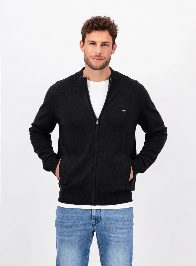 Ζακέτα Fynch Hatton FH23W025 Superfine 3plycotton Black
