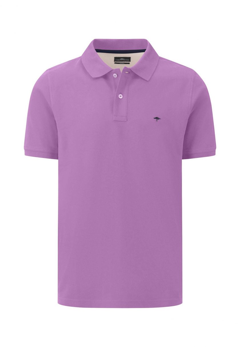 Polo Μπλούζα Fynch Hatton FH24S0012 Dusty lavender