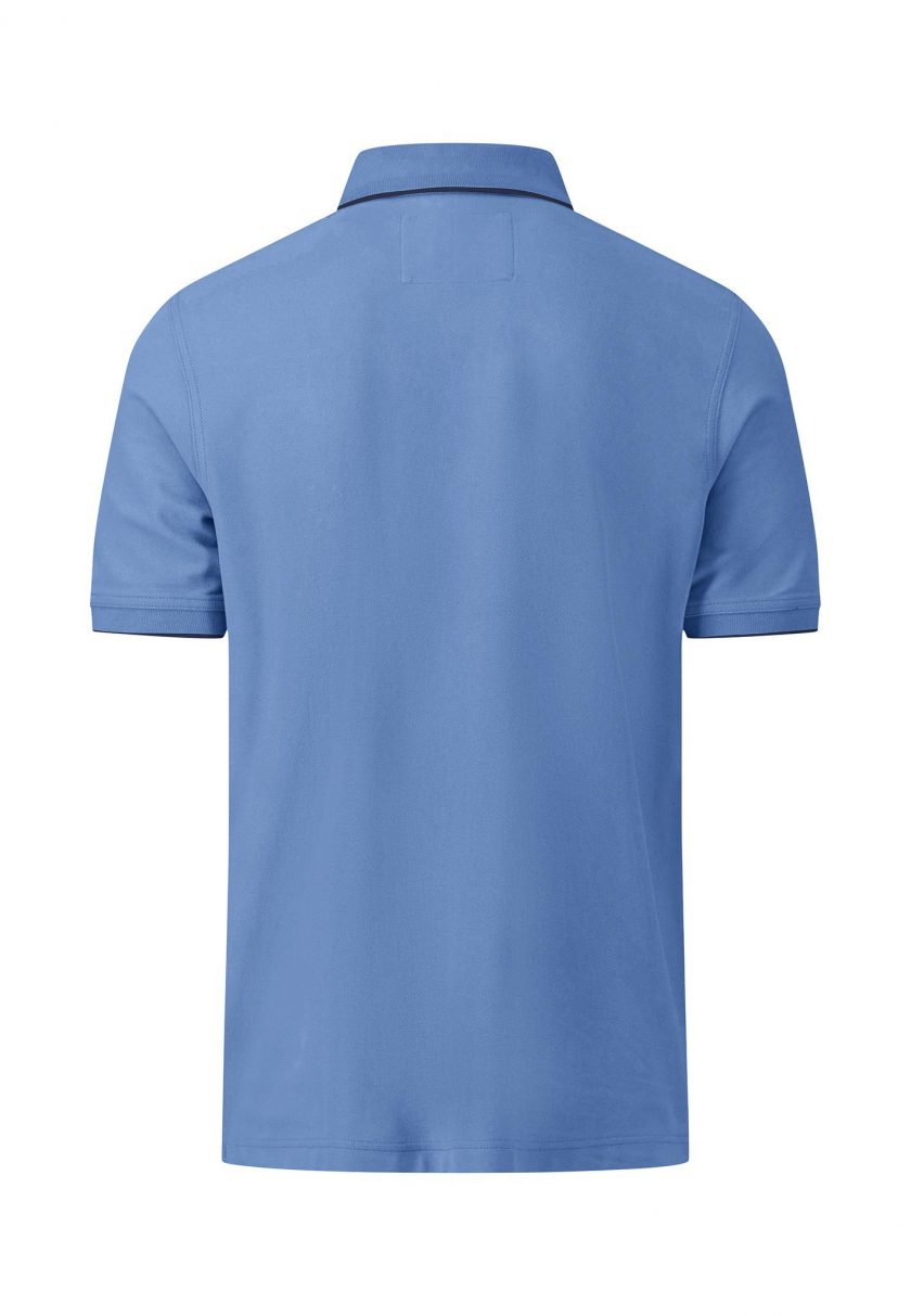 Polo Μπλούζα Fynch Hatton FH24S015 Modern Fit Crystal Blue 2