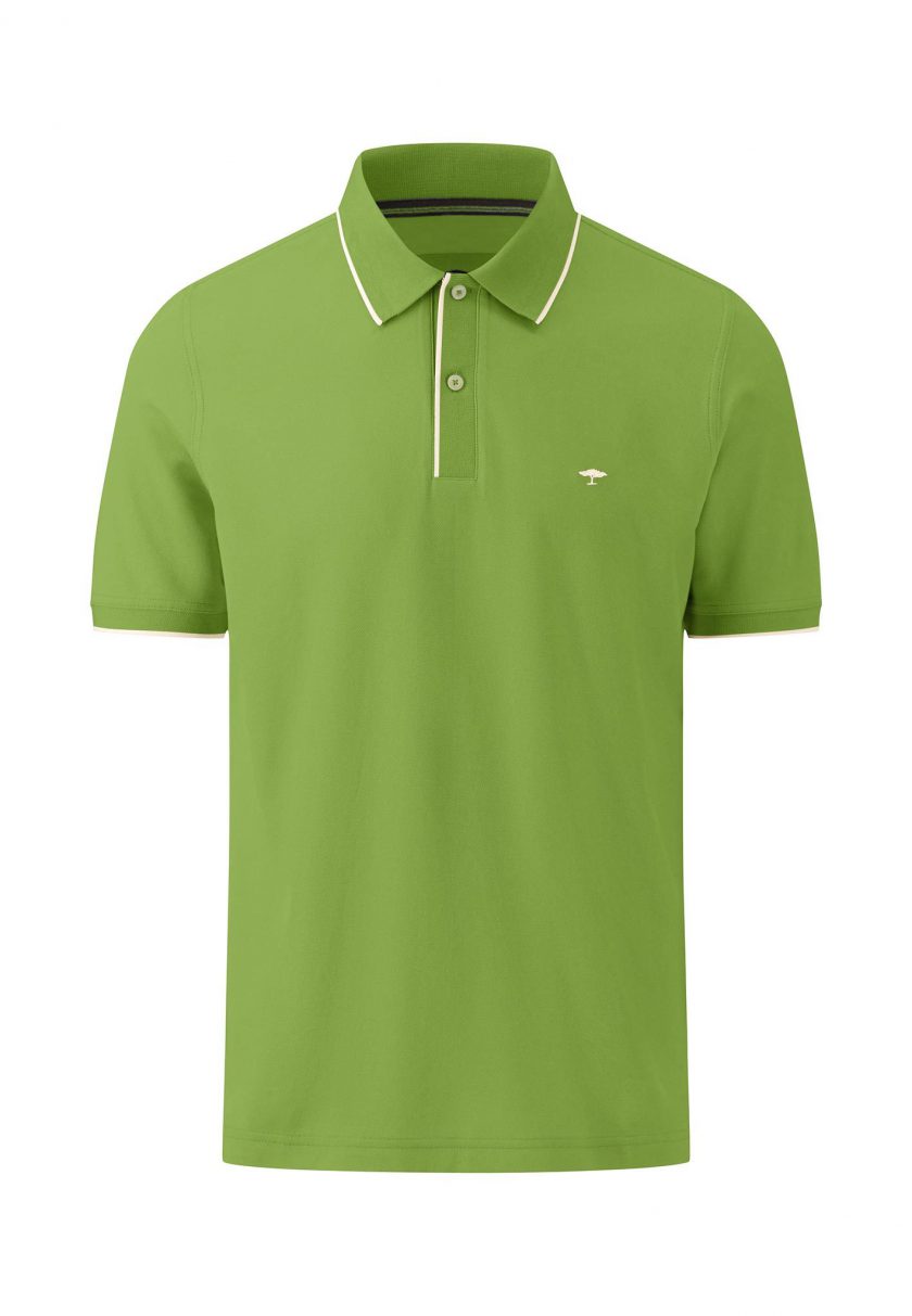 Polo Μπλούζα Fynch Hatton FH24S018 Modern Fit Leaf Green