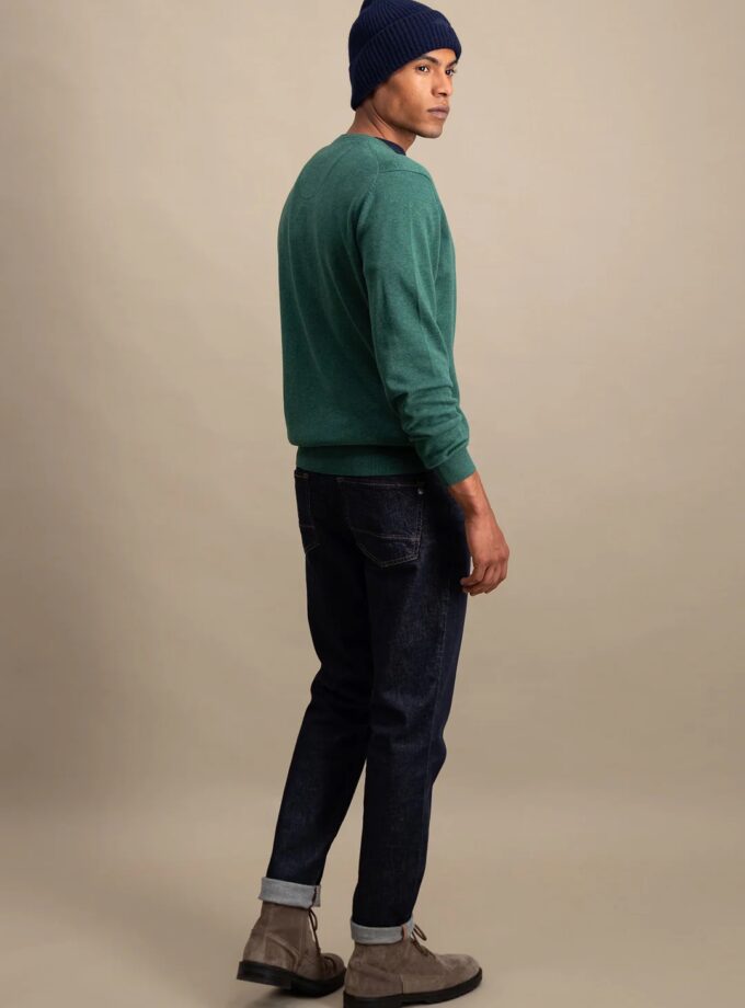 Πλεκτό-Πουλόβερ Fynch Hatton FH24W010 Dark Emerald