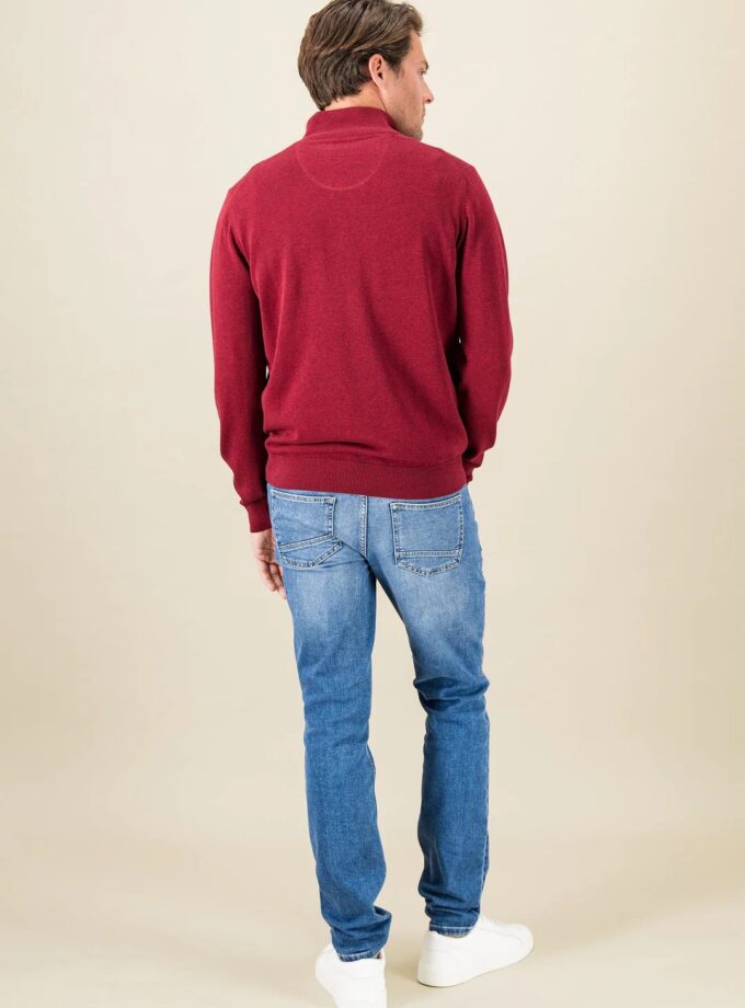 Πλεκτό - Πουλόβερ Fynch Hatton FH24W016 Ruby red