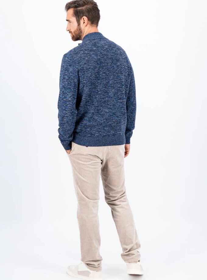 Πλεκτό - Πουλόβερ Fynch Hatton FH24W018 Navy Troyer