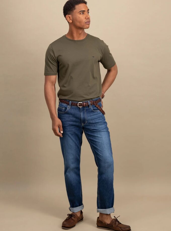 ΠΑΝΤΕΛΟΝΙ Fynch Hatton FH25S034 Soft-jeans mid blue