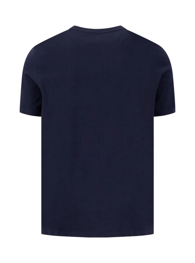 T-Shirt Μπλούζα Fynch Hatton FH25S022 Logoprint Navy