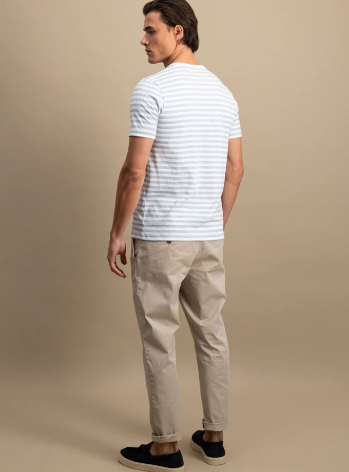 T-Shirt Μπλούζα Fynch Hatton FH25S028 Stripes Summer breeze