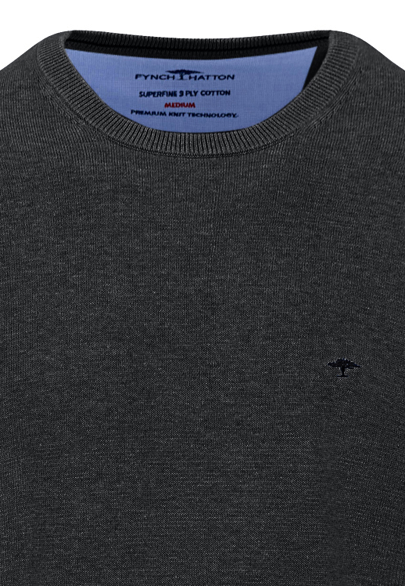 Πλεκτό-Πουλόβερ Fynch-Hatton FH25W006 Black 3 Πλεκτό-Πουλόβερ Fynch-Hatton FH25W006 Black 3