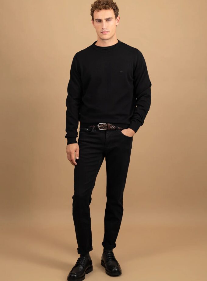 Πλεκτό-Πουλόβερ  Fynch-Hatton FH25W006 Black