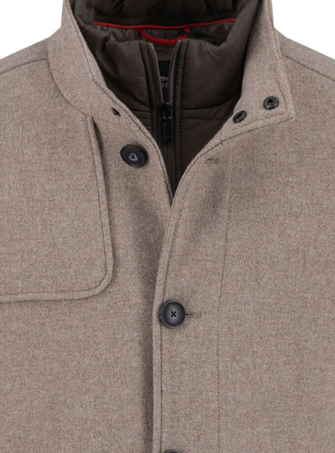 ΠΑΛΤΟ Fynch Hatton FH25W025 Woolmix coat sand