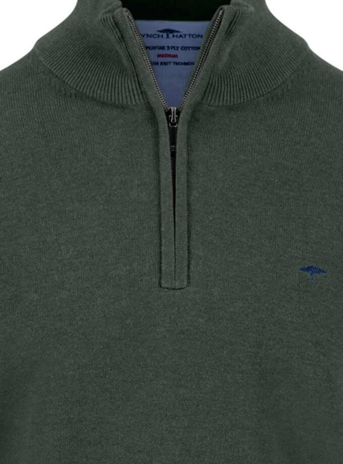 Πλεκτό - Πουλόβερ Fynch Hatton FH25W014 Dark Ivy