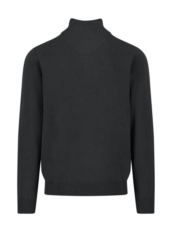 Πλεκτό - Πουλόβερ Fynch Hatton FH25W012 Halfzip Black