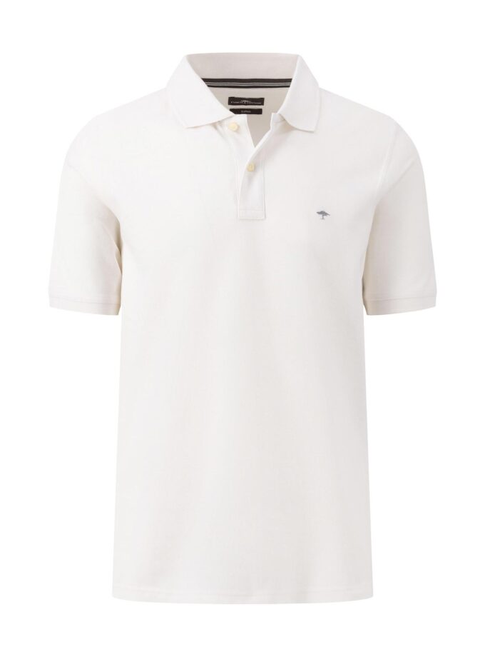 Polo Μπλούζα Fynch Hatton FH26S002 White