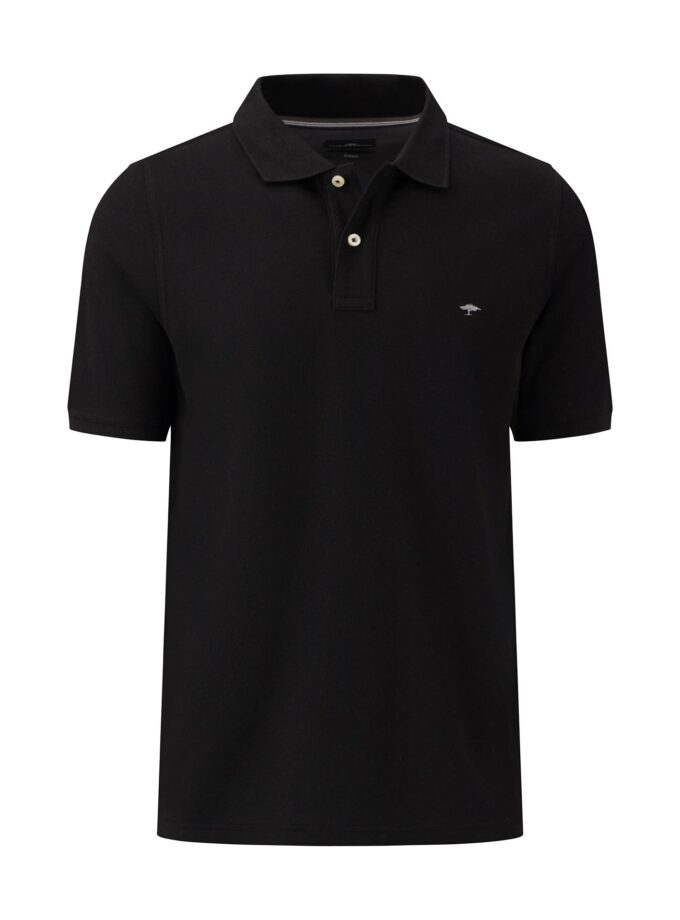 Polo Μπλούζα Fynch Hatton FH26S001 Black